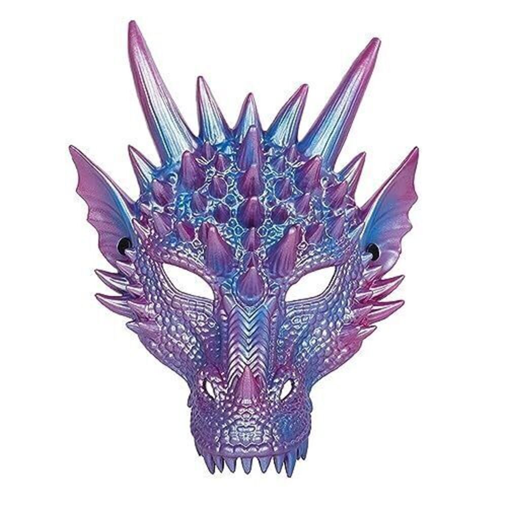 4729 Dragon Mask Halloween Masquerade Masks Half Face Cosplay Costume Adult
